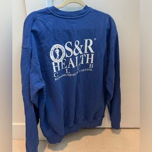 Sporty & Rich Blue Sweatshirt